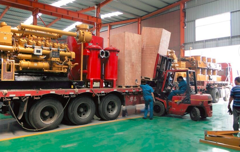 20kw - 700kw Gas Motor Sawdust Wood Chip Biomass Power Plant