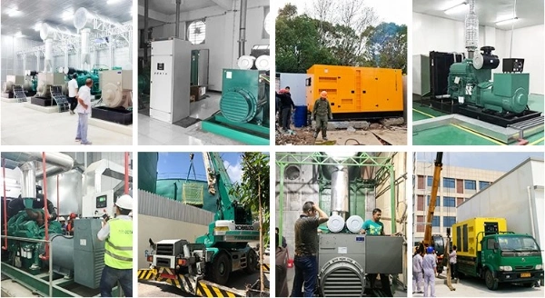 600kw Silent Generators 750 kVA Diesel Silent Power Plant