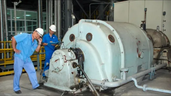 Extraktionsdampfturbinenkraftwerk