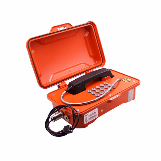 Explosionsgeschütztes Telefon, Hotline-Telefon, Bergbautelefon für den Einsatz in feindlicher Umgebung